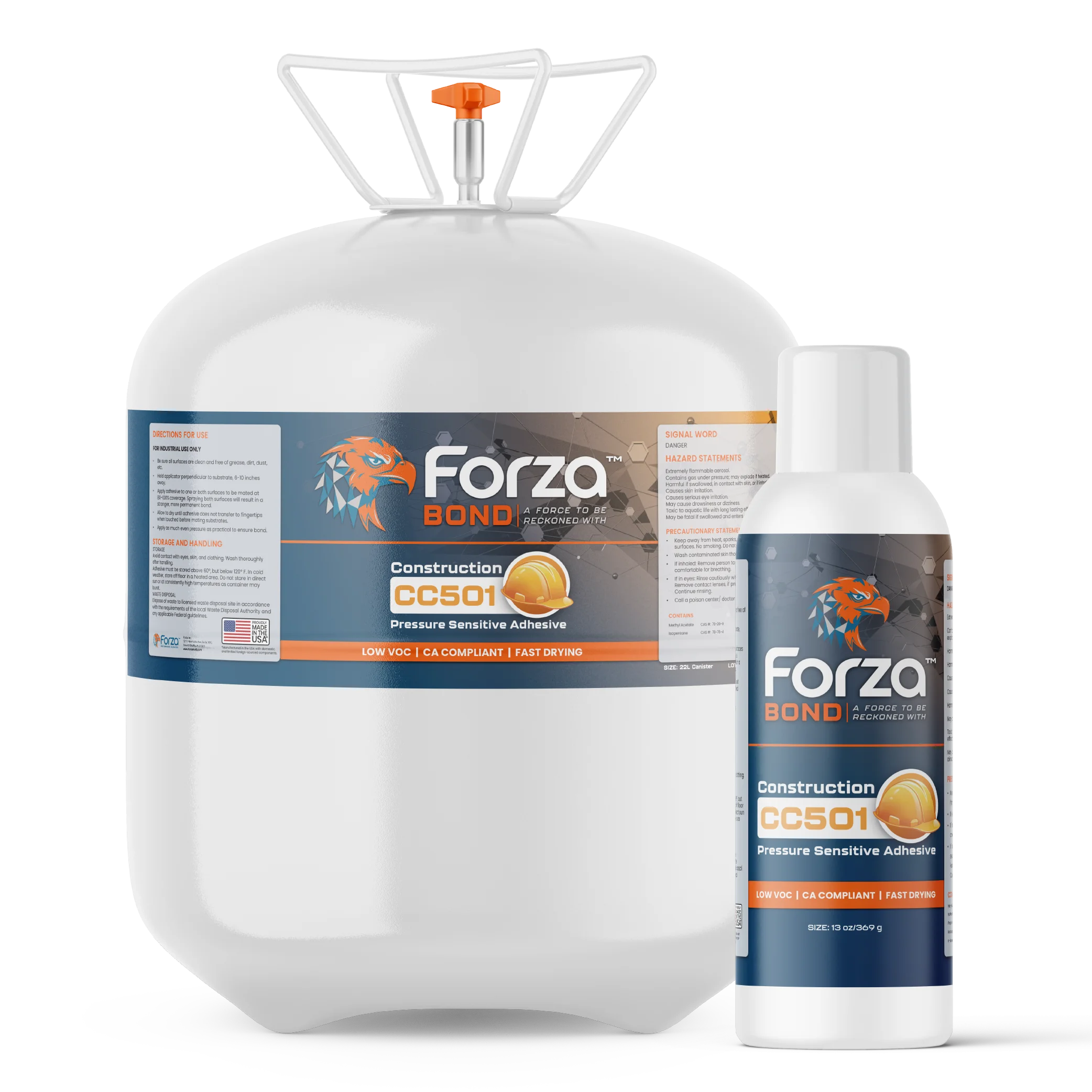 CC501 - LOW VOC, CA COMPLIANT, AGGRESSIVE, FAST DRYING PRESSURE SENSITIVE ADHESIVE